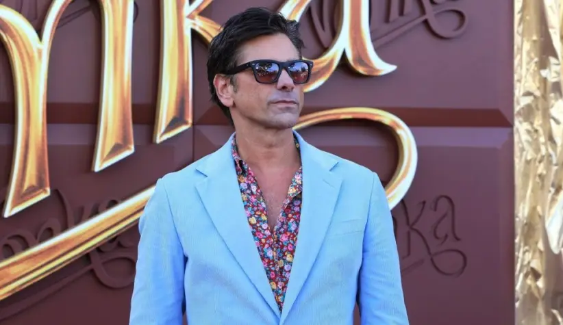 John Stamos at the Wonka Los Angeles Premiere at the Village Theater on December 9^ 2023 in Westwood^ CA