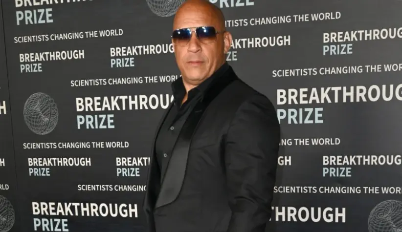 Vin Diesel at the 2023 Breakthrough Prize Ceremony for Science and Mathematics at the Academy Museum LOS ANGELES^ CA. April 15^ 2023
