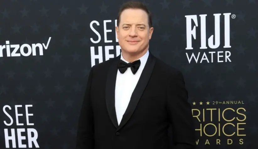 Brendan Fraser at the 29th Annual Critics Choice Awards - Arrivals at the Barker Hanger on January 14^ 2024 in Santa Monica^ CA