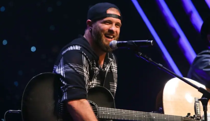 Brantley Gilbert performs at CBS Radio's Stars & Strings event at the Chicago Theatre on November 9^ 2016 in Chicago^ Illinois.