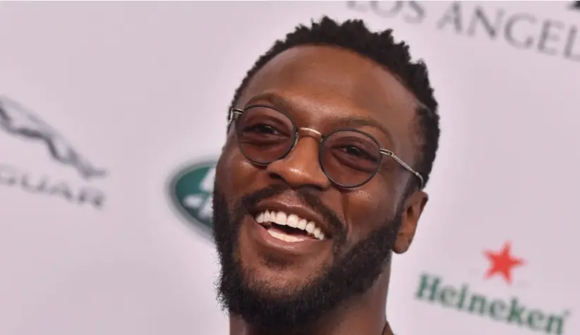 Aldis Hodge arrives to the BAFTA Los Angeles and BBC America TV Tea Party on September 21^ 2019 in Hollywood^ CA