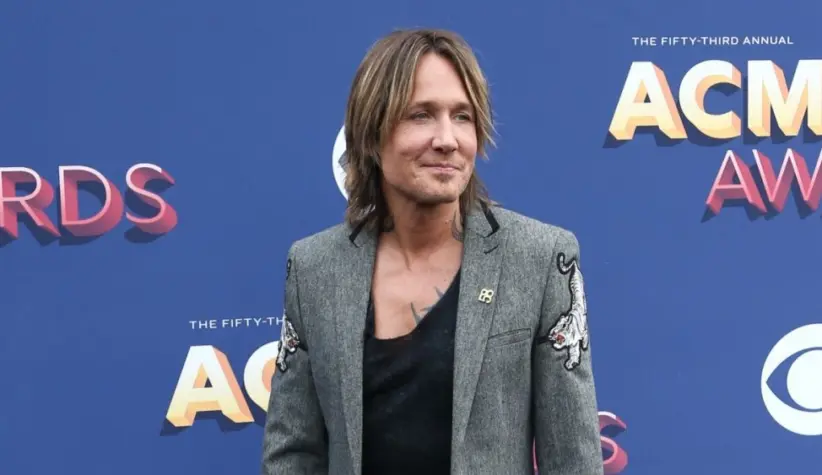 Keith Urban attends the 53rd Annual Academy of Country Music Awards on April 15^ 2018 at the MGM Grand Arena in Las Vegas^ Nevada.