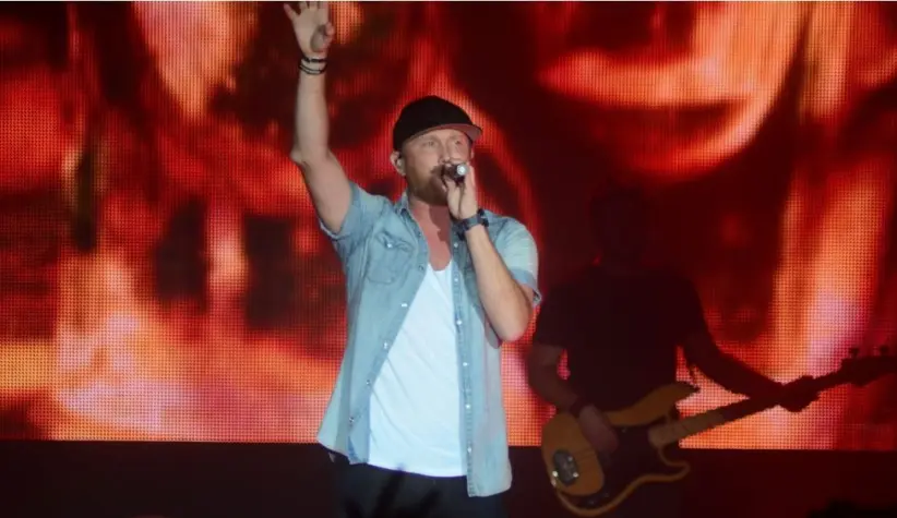Cole Swindell performs at the 92.3 WCOL Country Jam in Columbus^ Ohio^ in 2018. WCOL Country Jam^ located in Legend Valley Concert Venue and Campground^ Thornville^ OH^ USA August 31^ 2018
