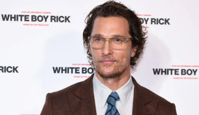 Matthew McConaughey at the "White Boy Rick" screening at the Picturehouse Central^ London. LONDON^ UK. November 27^ 2018