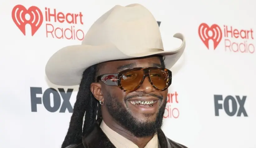 Shaboozey at the 2026 iHeartRadio Music Awards at Dolby Theatre LOS ANGELES^ CA - MARCH 26^ 2026