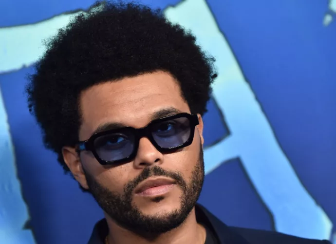 The Weeknd on December 12^ 2022 in Hollywood^ CA