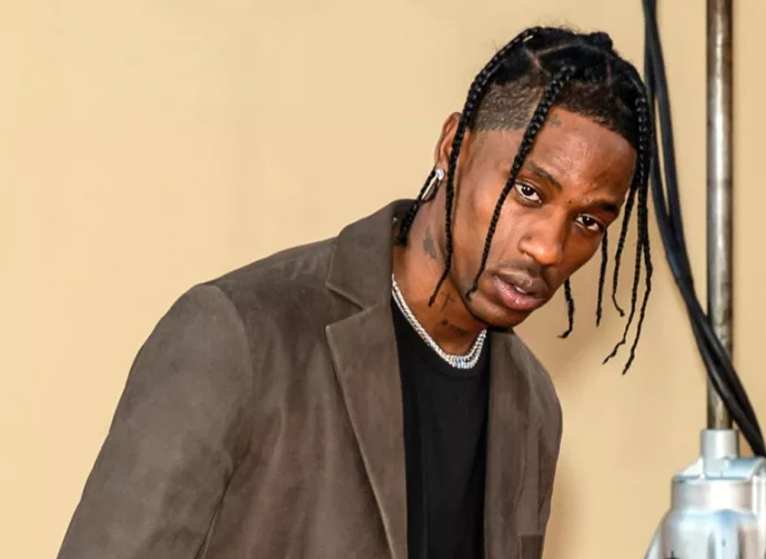 Travis Scott at TCL Chinese Theatre. Los Angeles^ CA - July 22^ 2019: