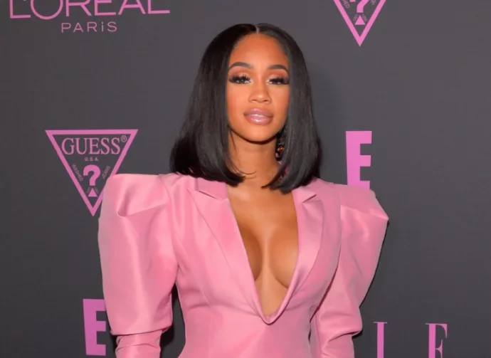 Saweetie attends ELLE^ Women in Music on September 05^ 2019 in New York City.