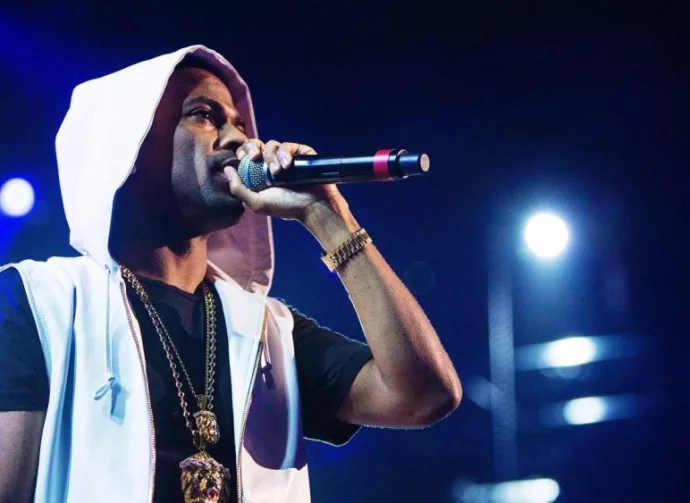 Rapper Big Sean performs on the main stage at Key Arena during the Bumbershoot music festival in Seattle on September 2^ 2012.