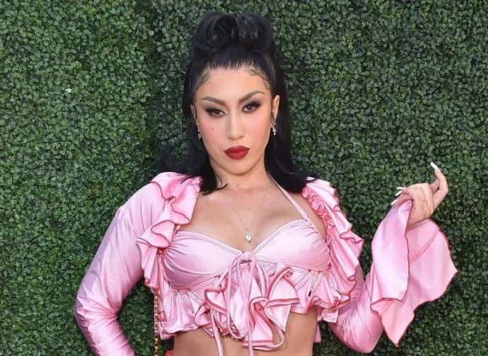 Kali Uchis arrives for Variety 2021 Music Hitmakers Brunch on December 04^ 2021 in Los Angeles^ CA