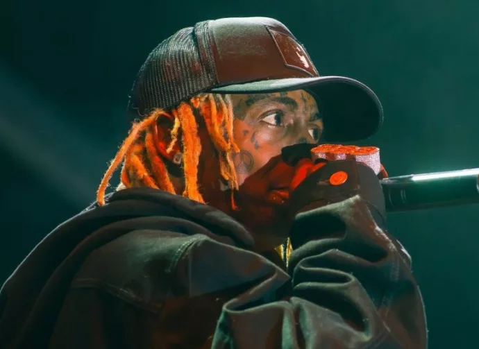 Lil Wayne Performing on stage at OneMusic Festival Atlanta^ Georgia USA - October 10 2022