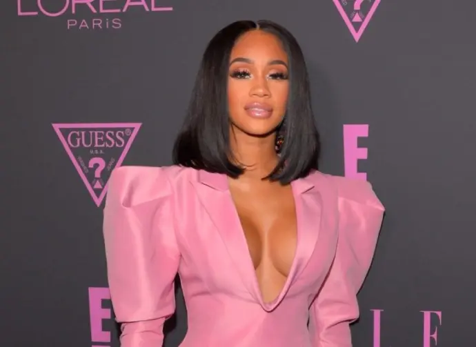 Saweetie attends ELLE^ Women in Music on September 05^ 2019 in New York City.