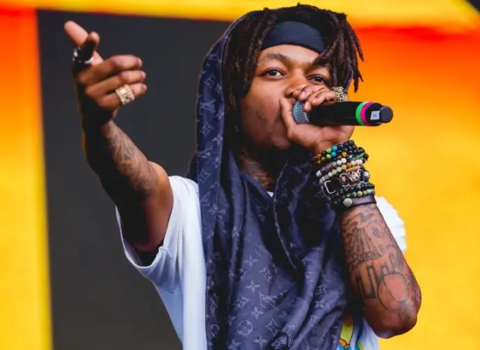 JID performs live at Mo Pop Music Festival DETROIT^ MICHIGAN / USA - JULY 27^ 2019