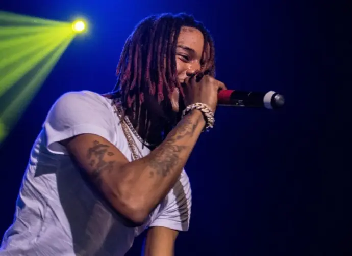 Fetty Wap in concert at The Fillmore in San Francisco^ CA SAN FRANCISO^ CA - FEBRUARY 1^ 2018