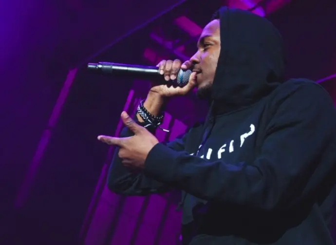 Kendrick Lamar in concert. Rochester^ Michigan - April 13 2013: