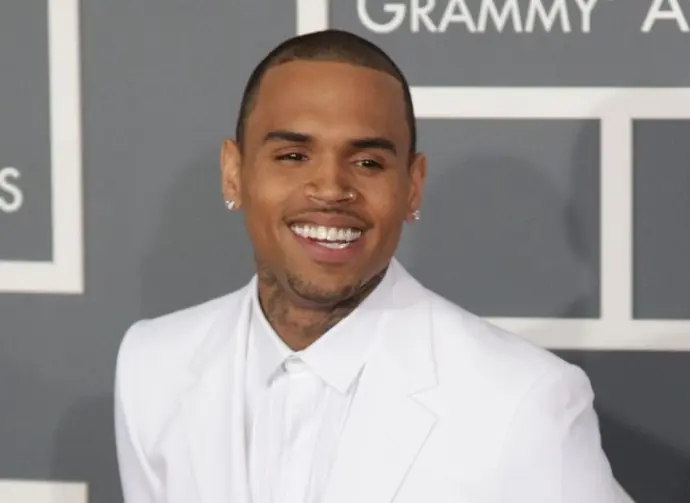 Chris Brown arrives to the 2013 Grammy Awards on February 10^ 2013 in Hollywood^ CA