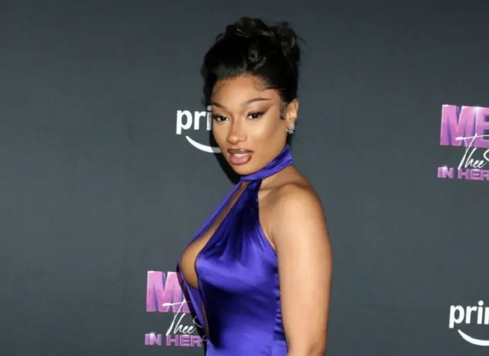 Megan Thee Stallion at the Megan Thee Stallion: In Her Words Premiere at the TCL Chinese Theater IMAX on October 30^ 2024 in Los Angeles^ CA
