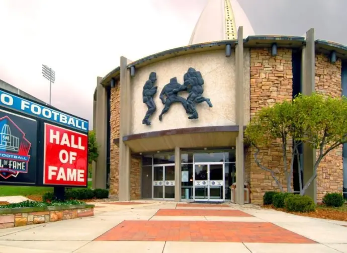 The Pro Football Hall of Fame is the hall of fame for professional American football^ located in Canton^ Ohio. Created 05.23.24