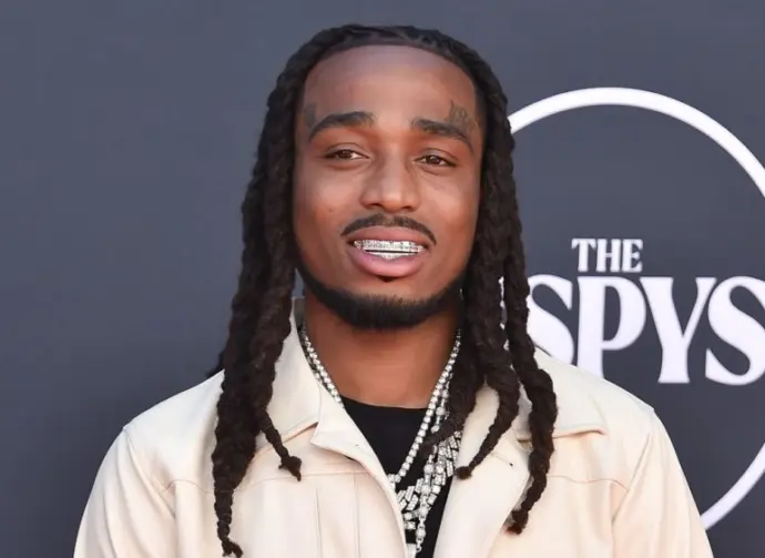 Quavo arrives for the 2023 ESPY Awards on July 12^ 2023 in Hollywood^ CA