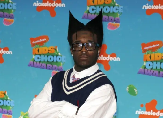Lil Uzi Vert at the Nickelodeon Kids' Choice Awards 2023 held at the Microsoft Theater in Los Angeles^ USA on March 4^ 2023