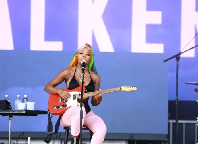 Summer Walker Attended the One music Festival at Centennial park Atlanta^ Georgia/ USA- September 8 2019