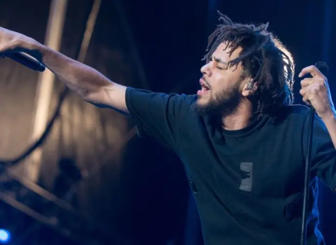 Jermaine Lamarr Cole known as J. Cole performs at Life Is Beautiful Festival in Las Vegas. Las Vegas^ NV/USA - 9/24/16