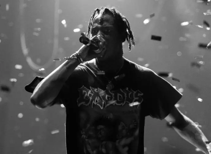 Travis Scott in concert at Jacques Bermon Webster EUROPE - 6 December^ 2014