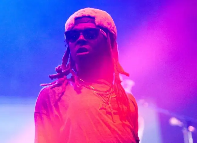 Rapper Lil Wayne attended the 2nd Annual V103 Winterfest Concert on December 10th 2016 at the Philips Arena in Atlanta^ Georgia - USA