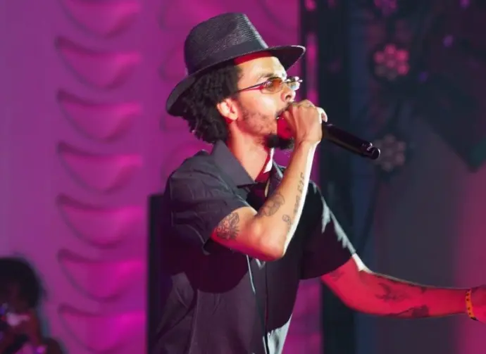 Earl Sweatshirt performs in Miami Beach^ Florida^ on November 25^ 2025.