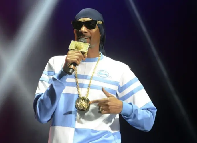 Calvin Cordozar Broadus Jr.^ known professionally as Snoop Dogg^ performs at the 2018 Okeechobee Music and Arts Festival. Okeechobee^ FL - March 4^ 2018