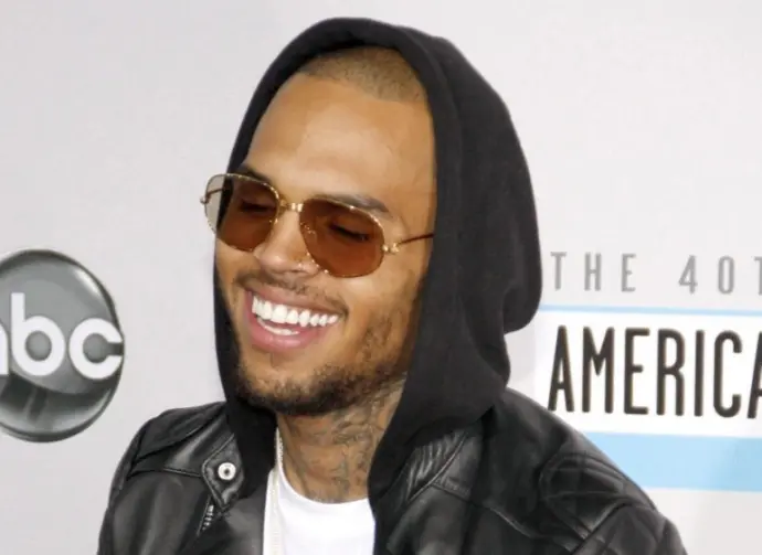 Chris Brown at the 40th Anniversary American Music Awards held at the Nokia Theatre L.A. Live in Los Angeles^ California^ United States on November 18^ 2012.