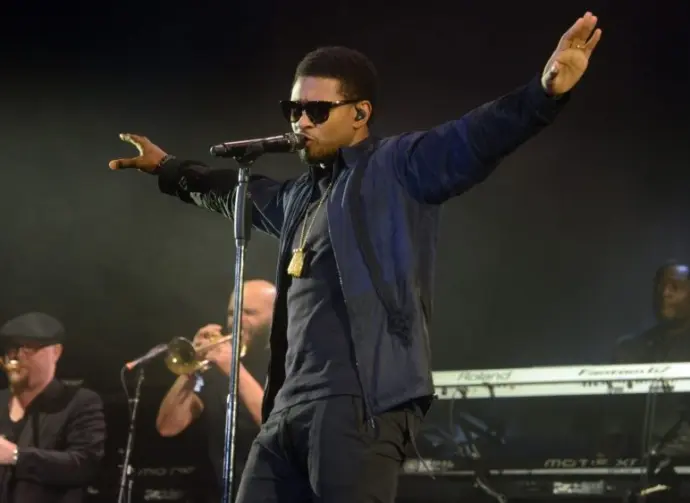 Usher Raymond IV^ known as Usher^ performs at the 2017 Okeechobee Music and Arts Festival. Okeechobee^ Florida - March 4^ 2017