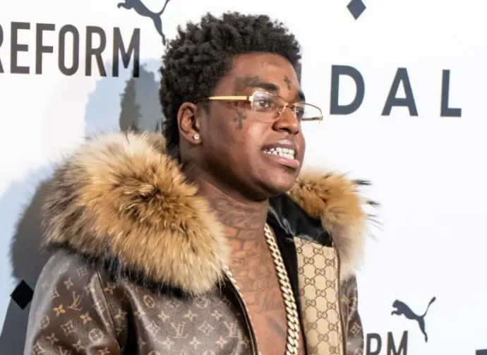 Kodak Black walk the Tidal X Red Carpet at the Barclays Center in Brooklyn^ New York on October 23^ 2018.