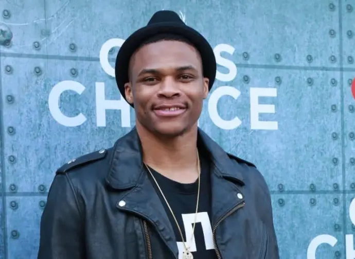 Russell Westbrook at the Guys Choice Awards 2015 at the Culver City on June 6^ 2015 in Sony Studios^ CA