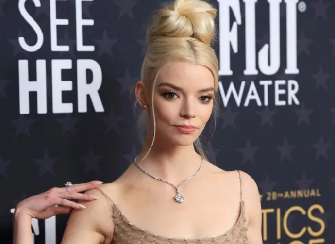 Anya Taylor-Joy at the 28th Annual Critics Choice Awards at Fairmont Century Plaza on January 15^ 2023 in Los Angeles^ CA.