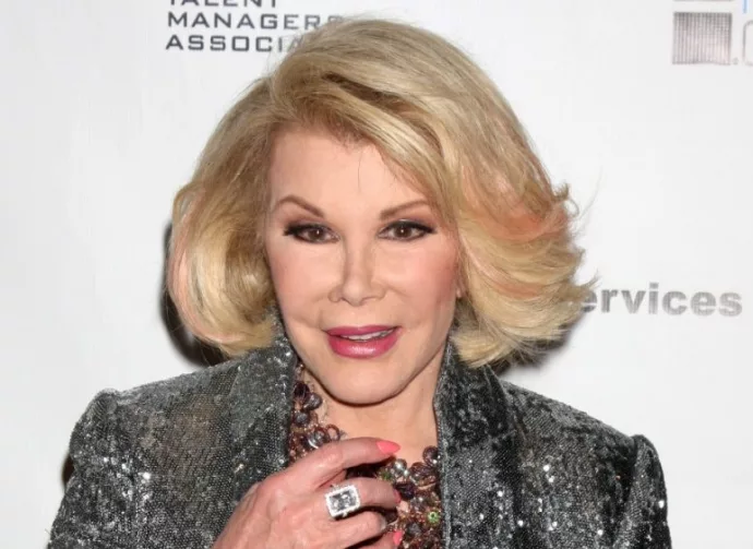 Joan Rivers at the Heller Awards 2013 at Beverly Hilton Hotel on September 19^ 2013 in Beverly Hills^ CA