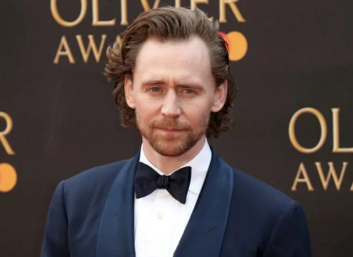 Tom Hiddleston attends The Olivier Awards at the Royal Albert Hall in London^ England. London^ United Kingdom - April 7^ 2019