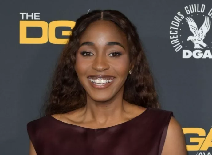 Ayo Edebiri at the 77th Annual Directors Guild Awards at the Beverly Hilton. LOS ANGELES^ USA. February 08^ 2025