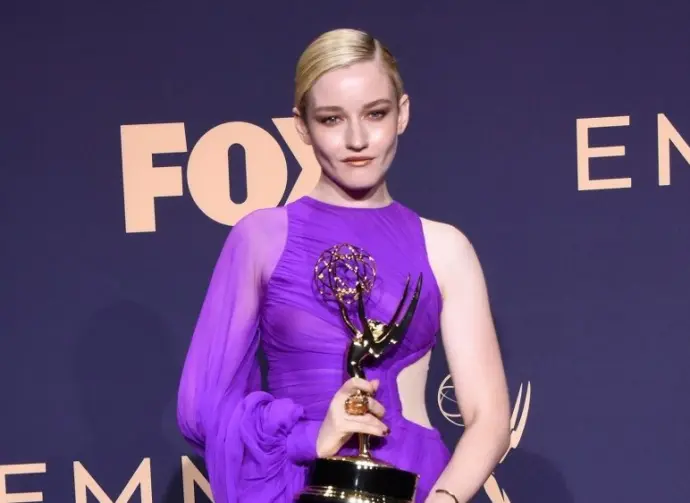 Julia Garner at the Emmy Awards 2019 at the Microsoft Theater on September 22^ 2019 in Los Angeles^ CA