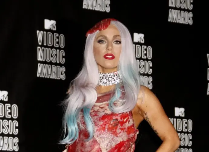 Lady Gaga at the 2010 MTV Video Music Awards held at the Nokia Theatre L.A. Live in Los Angeles^ USA on September 12^ 2010.