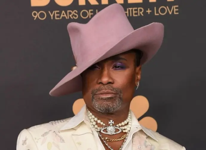 Billy Porter arrives for Carol Burnett: 90 Years of Laughter + Love on April 26^ 2023 in Hollywood^ CA