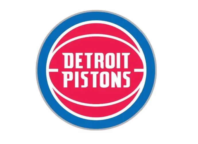 Vector prepared and cleaned city team Detroit Pistons logo