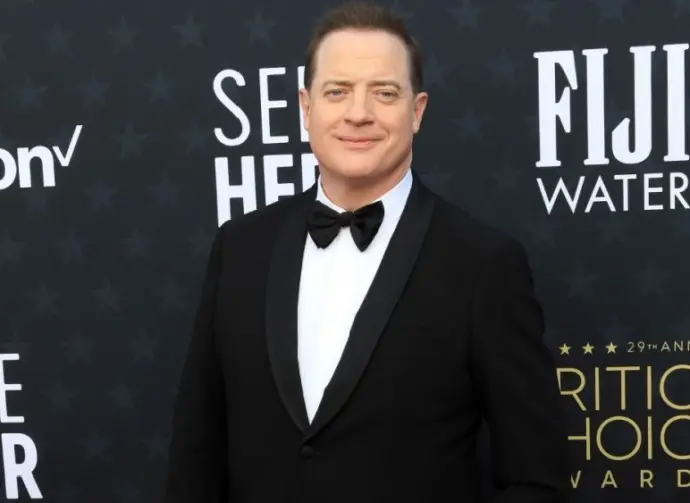 Brendan Fraser at the 29th Annual Critics Choice Awards - Arrivals at the Barker Hanger on January 14^ 2024 in Santa Monica^ CA