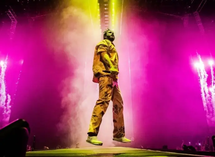 25th February 2019. Ziggo Dome^ Amsterdam. Performance of Post Malone