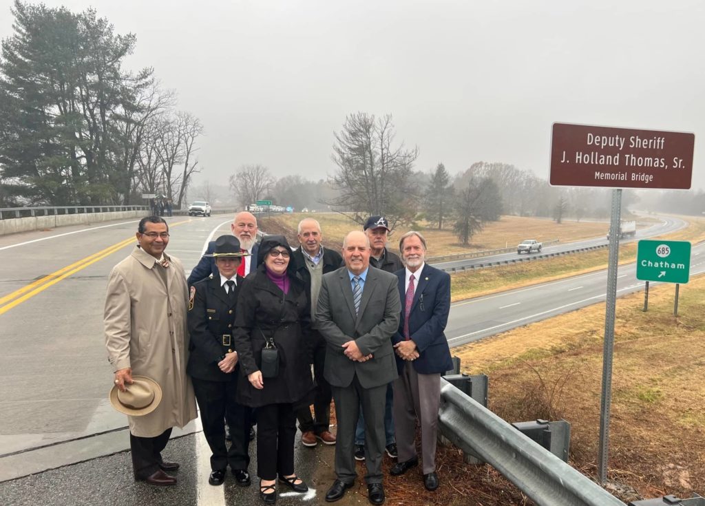 Pittsylvania County Bridge Renamed after Fallen Sheriff Deputy - Vimarsana News