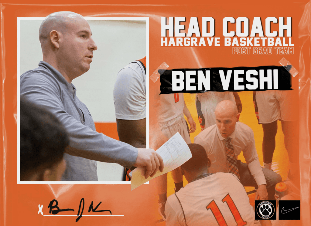 Hargrave Names New Head Coach of Post Grad Basketball Team 103.3 WAKG