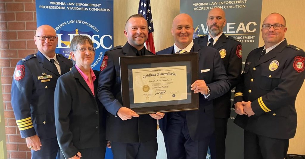 Danville Police Department Earns Re-accreditation from Virginia Law Enforcement Professional Standards Commission - Vimarsana News