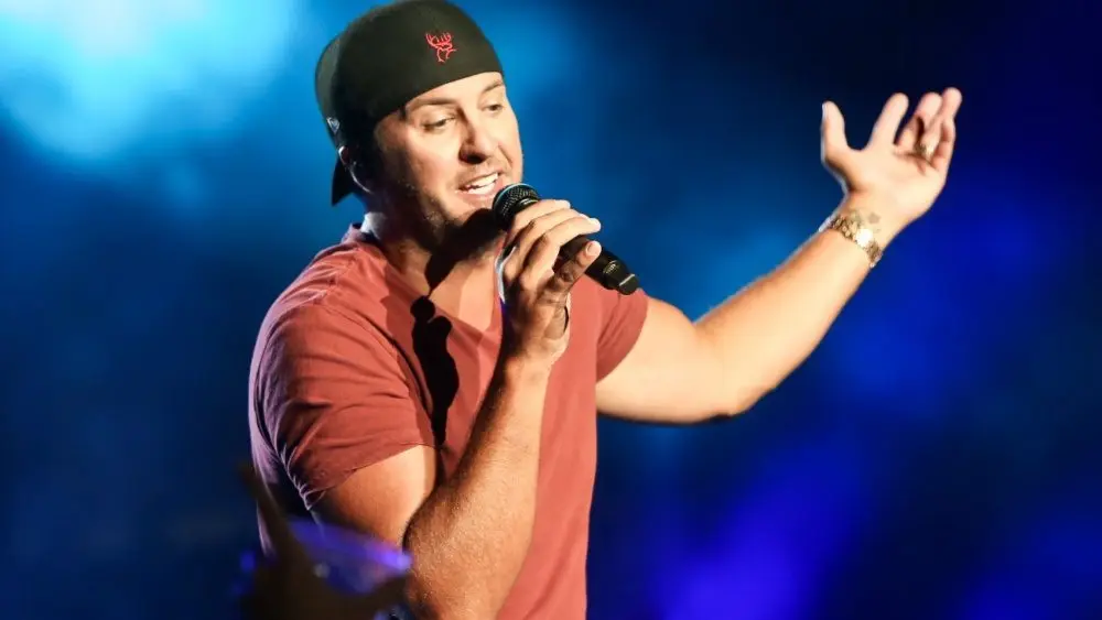 Luke Bryan performs in concert at Northwell Health at Jones Beach Theater on July 13^ 2019 in Wantagh^ New York.
