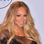 Mariah Carey at the 2018 American Music Awards at the Microsoft Theatre LA Live.