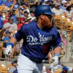 Justin Turner shortstop for the Los Angles Dodgers at Camelback Ranch -Glendale in Phoenix^ AZ USA March 12^2018